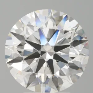 4.09 Carat Round F VVS2 Lab Diamond