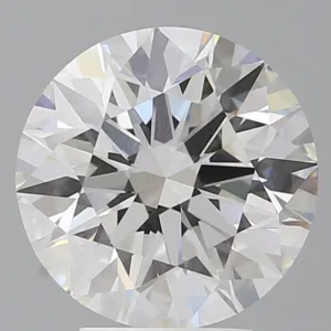 4.09 Carat Round F VVS2 Lab Diamond
