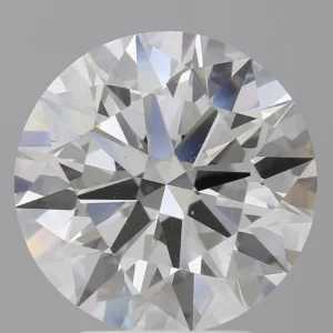 4.1 Carat Round F VVS2 Lab Diamond