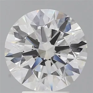 4.1 Carat Round F VVS2 Lab Diamond