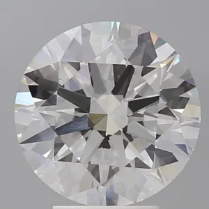 4.1 Carat Round F VVS2 Lab Diamond