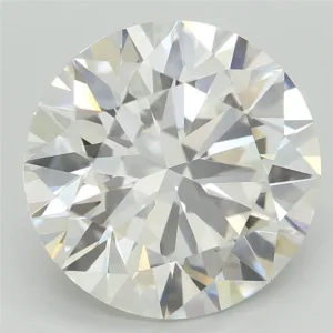 4.25 Carat Round F VVS2 Lab Diamond