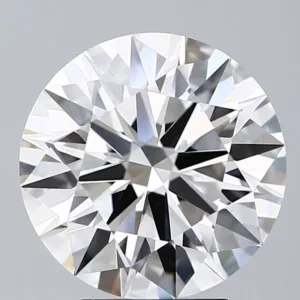 4.36 Carat Round E VVS2 Lab Diamond