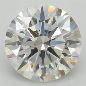 4.41 Carat Round F VVS2 Lab Diamond