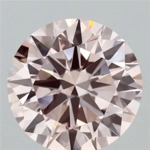 4.49 Carat Round Fancy Pink VVS2 Lab Diamond