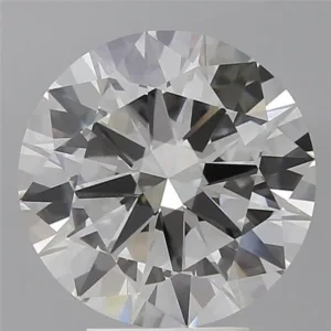 4.5 Carat Round F VVS2 Lab Diamond