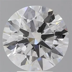 4.56 Carat Round E VVS2 Lab Diamond
