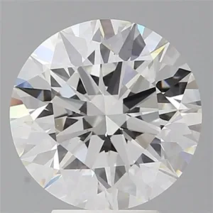 4.56 Carat Round E VVS2 Lab Diamond