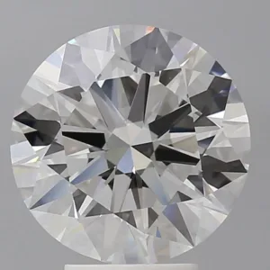 4.56 Carat Round F VVS2 Lab Diamond