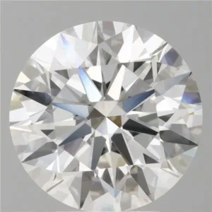 4.56 Carat Round F VVS2 Lab Diamond