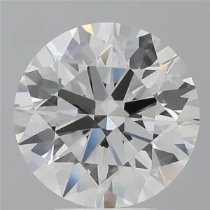 4.57 Carat Round E VVS2 Lab Diamond