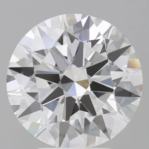 4.57 Carat Round E VVS2 Lab Diamond