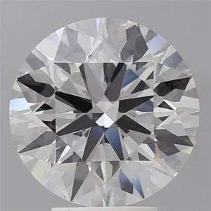 4.57 Carat Round F VVS2 Lab Diamond