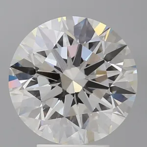 4.57 Carat Round F VVS2 Lab Diamond