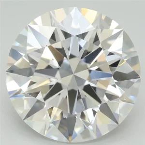 4.58 Carat Round E VVS2 Lab Diamond