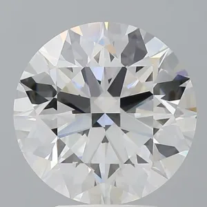 4.58 Carat Round E VVS2 Lab Diamond
