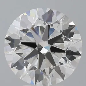 4.58 Carat Round E VVS2 Lab Diamond