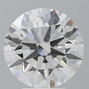 4.59 Carat Round E VVS2 Lab Diamond