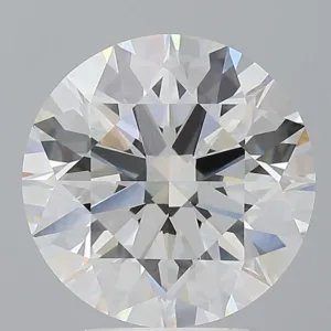 4.59 Carat Round E VVS2 Lab Diamond