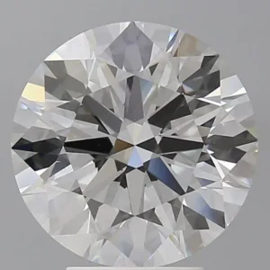 4.59 Carat Round F VVS2 Lab Diamond