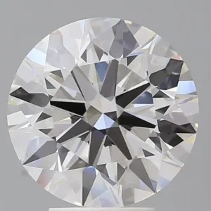 4.59 Carat Round F VVS2 Lab Diamond