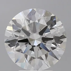 4.59 Carat Round F VVS2 Lab Diamond