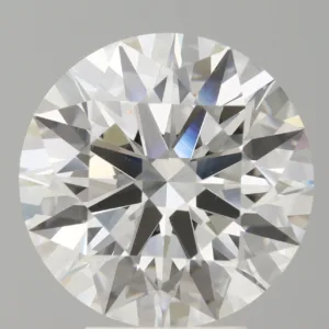 4.59 Carat Round F VVS2 Lab Diamond