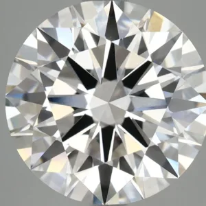 4.59 Carat Round F VVS2 Lab Diamond