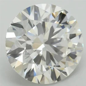 4.59 Carat Round F VVS2 Lab Diamond