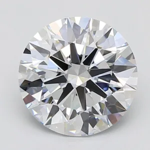 4.8 Carat Round Faint Blue FL Lab Diamond