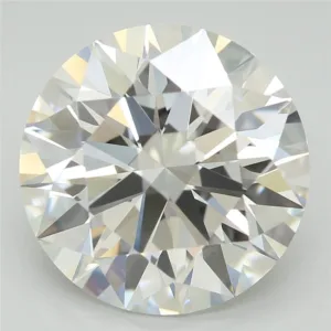 4.91 Carat Round F VVS2 Lab Diamond