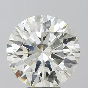 5.02 Carat Round J SI2 Natural Diamond