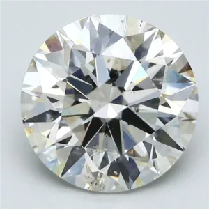 5.05 Carat Round K SI2 Natural Diamond