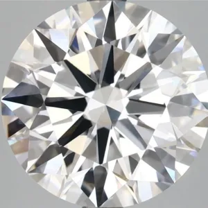 5.19 Carat Round D VVS2 Lab Diamond