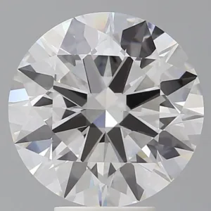 5.53 Carat Round F VVS2 Lab Diamond