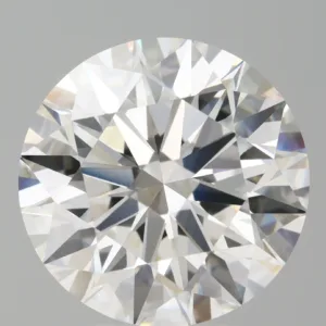 5.55 Carat Round F VVS2 Lab Diamond