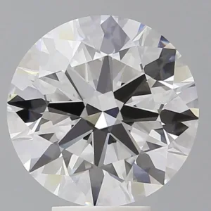 5.57 Carat Round F VVS2 Lab Diamond