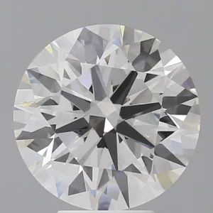 5.57 Carat Round F VVS2 Lab Diamond