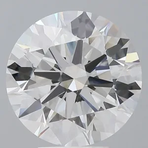 5.58 Carat Round E VVS2 Lab Diamond