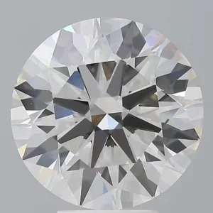 5.58 Carat Round E VVS2 Lab Diamond