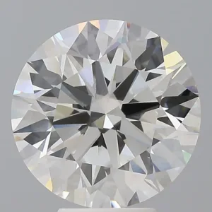 5.59 Carat Round F VVS2 Lab Diamond