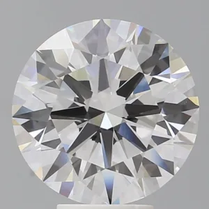 5.6 Carat Round F VVS2 Lab Diamond