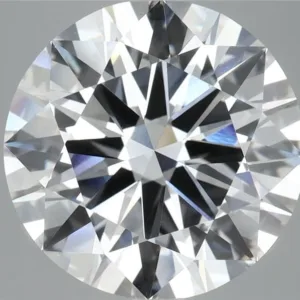 5.74 Carat Round D VVS2 Lab Diamond