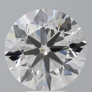 6.01 Carat Round F VVS2 Lab Diamond