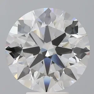 6.01 Carat Round F VVS2 Lab Diamond