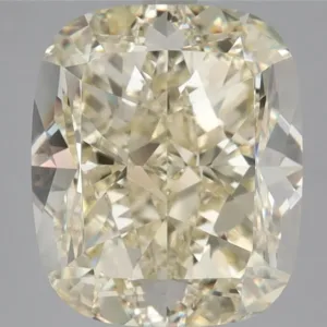 6.22 Carat Cushion Brilliant Fancy Yellow VS1 Natural Diamond