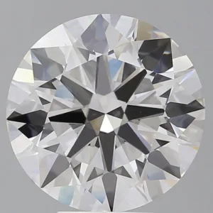 6.58 Carat Round F VVS2 Lab Diamond