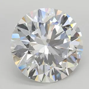 6.76 Carat Round F VVS2 Lab Diamond