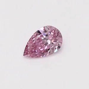 0.24 Carat Pear Pink SI2 Natural Diamond