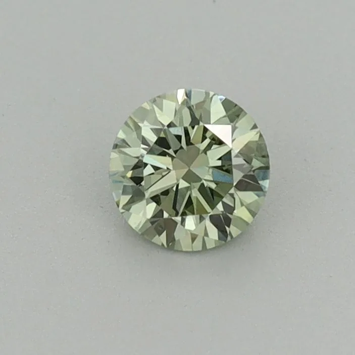 0.31 Carat Round Fancy Vivid Green VS1 Lab Diamond 1 0.31 Carat Round Fancy Vivid Green VS1 Lab Diamond